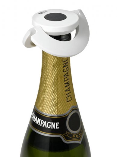 Zátka na šampanské GUSTO - biela FV32