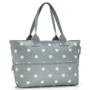 Nákupná taška Reisenthel Shopper e1 Grey dots