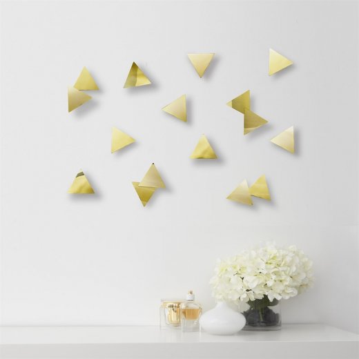 Dekorácia na stenu Umbra Confetti Triangles