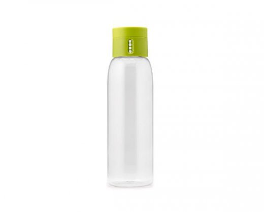 Fľaša s počítadlom JOSEPH JOSEPH Dot - 600 ml - zelená