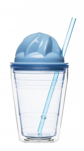 Pohár SAGAFORM Sweet Milkshake, modrý