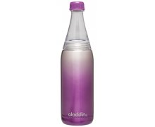 Štýlová vakuová fľaša na vodu 600 ml. ALADDIN Fresco Twist&Go, fialová