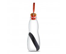 Filtračná fľaša s binchotanom BLACK-BLUM Eau Good Glass, 600ml, s červenou značkou